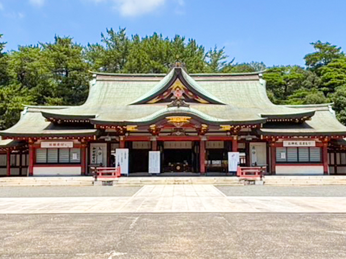 福山八幡宮境内の写真