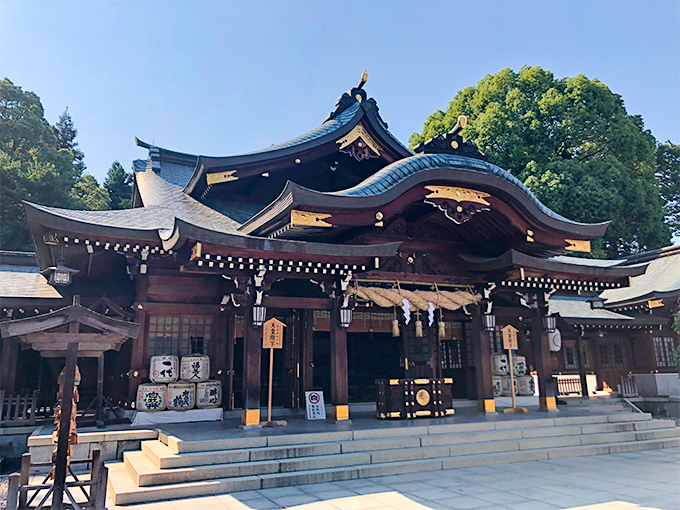 速谷神社境内の写真