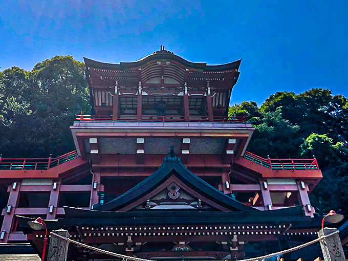草戸稲荷神社境内の写真