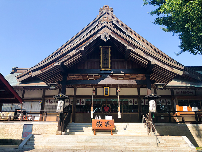 瀧宮神社境内の写真