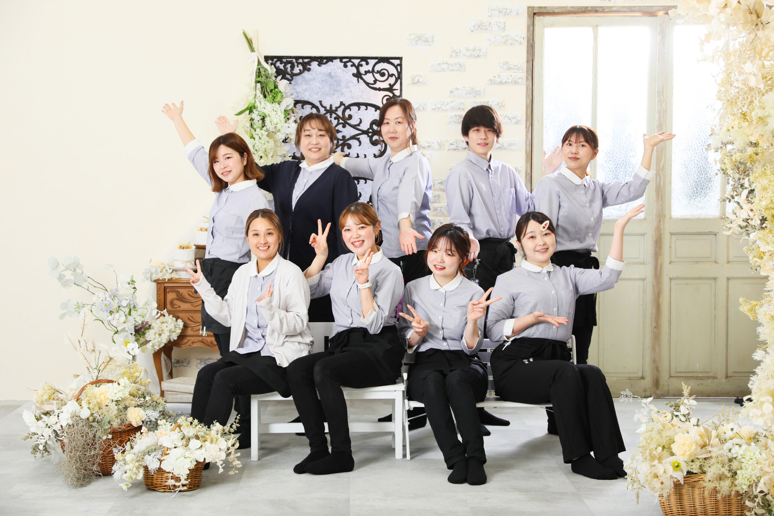 店舗スタッフ集合