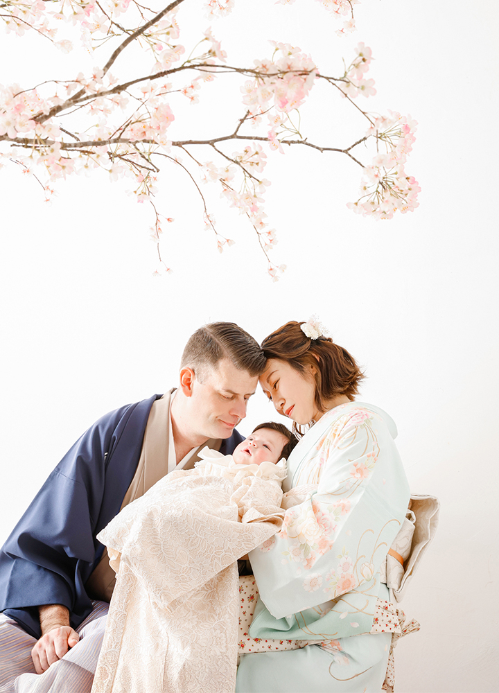 お宮参り 家族写真 記念撮影 広島