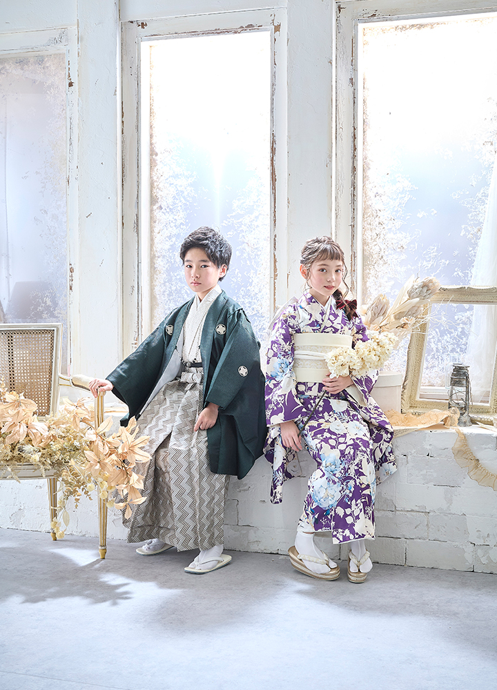 十歳の祝い 袴撮影 男の子 女の子 広島